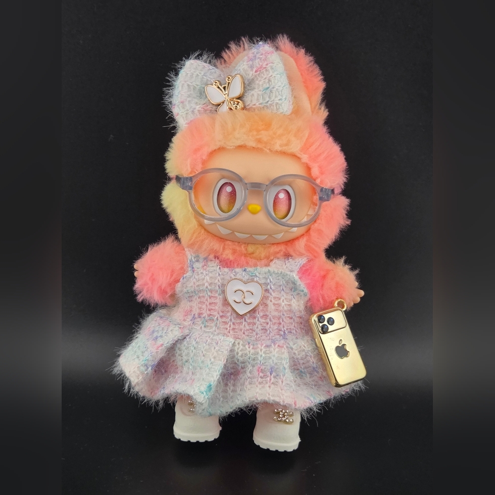 Fits Labubu Colorful Dress